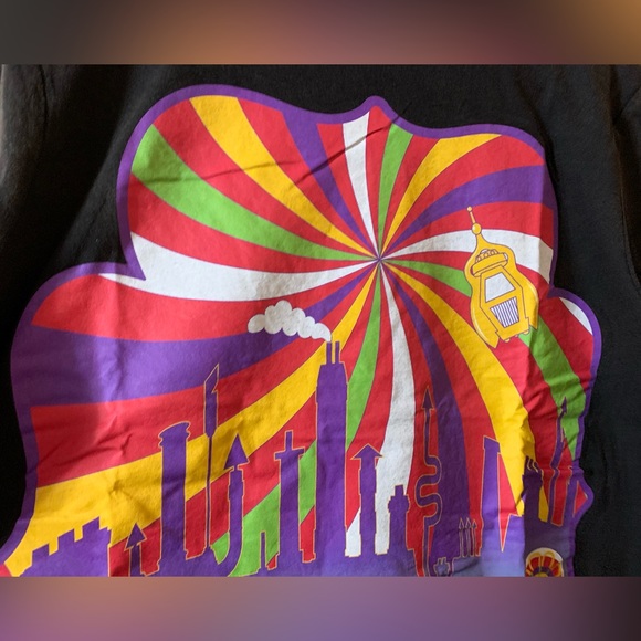 NEW Dolls Kill × Willy Wonka Wondrous Boat Ride Tee Shirt T-shirt Top M/L - Picture 3 of 10